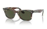 Ray-Ban Wayfarer Colour Changing Grey to Brown Stripe RB2140