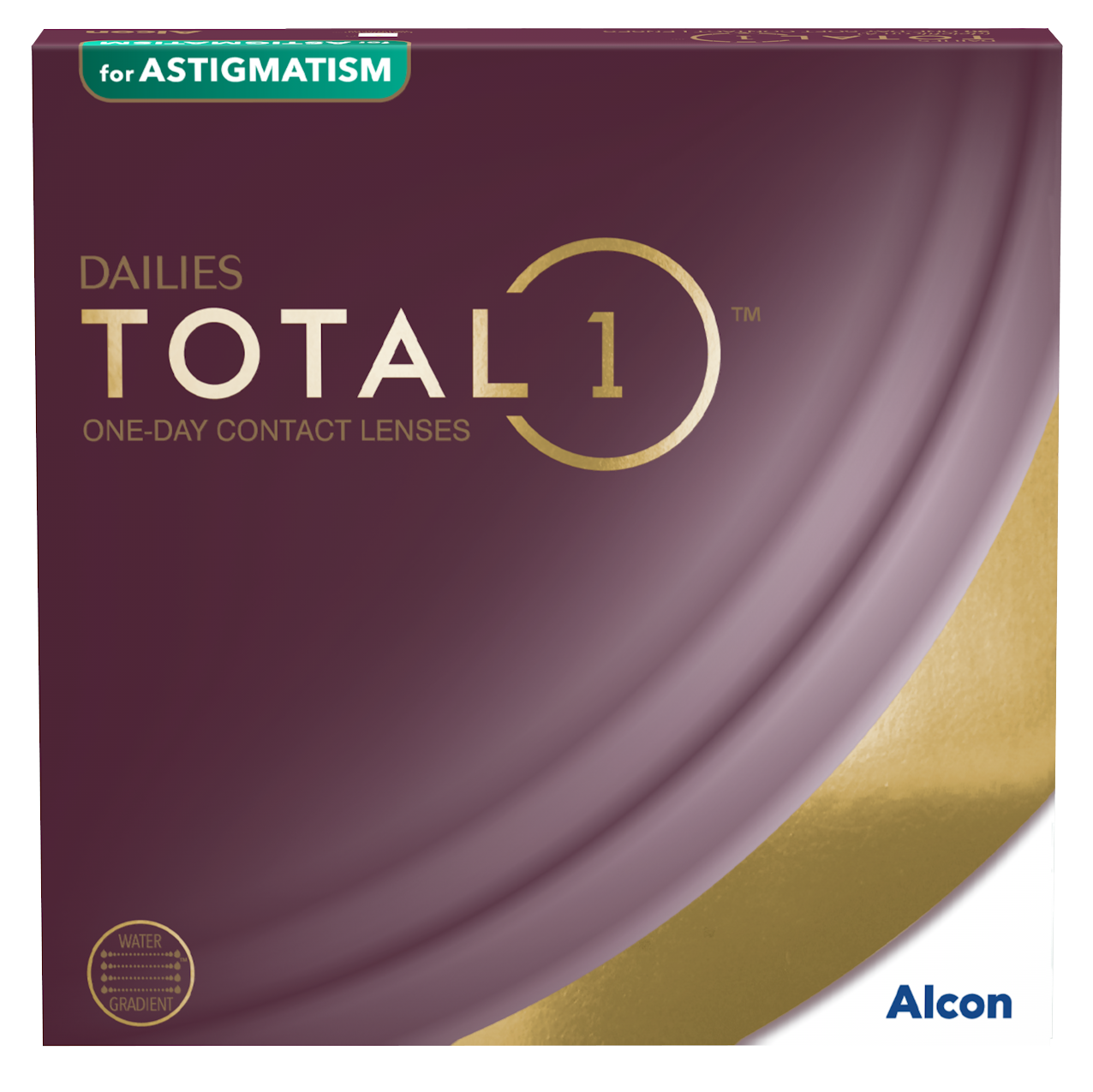 DAILIES - TOTAL 1 - Astigmatism - DAILY - 90pk