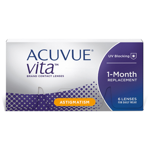 ACUVUE VITA - TORIC - with Hydramax - MONTHLY -6pk