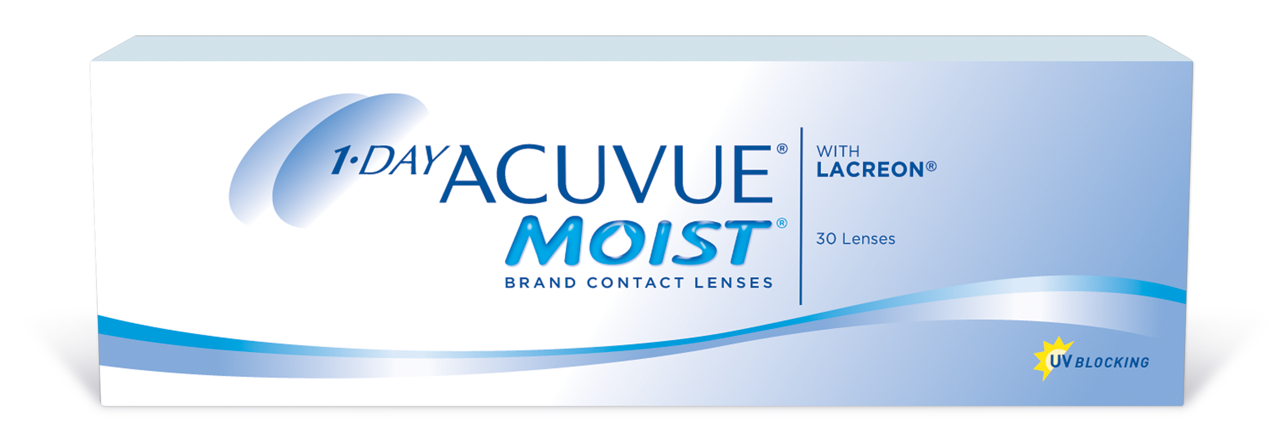 ACUVUE MOIST - 1 DAY - with LACERON - 30pk