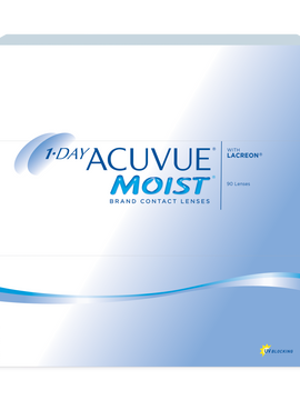 ACUVUE MOIST - 1 DAY - with LACERON - 90pk