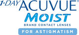 ACUVUE MOIST - 1 DAY - ASTIGMATISM  - 90pk